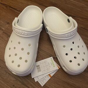New white crocs. Unisex